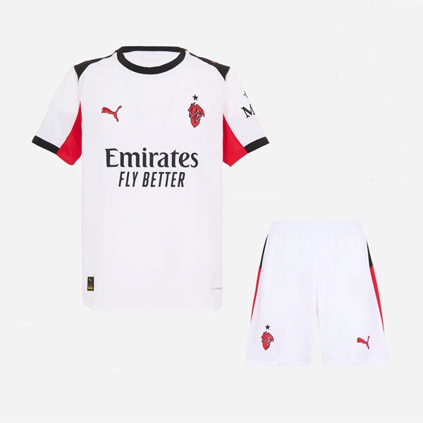 Camiseta AC Milan 2ª Niño 2025/26